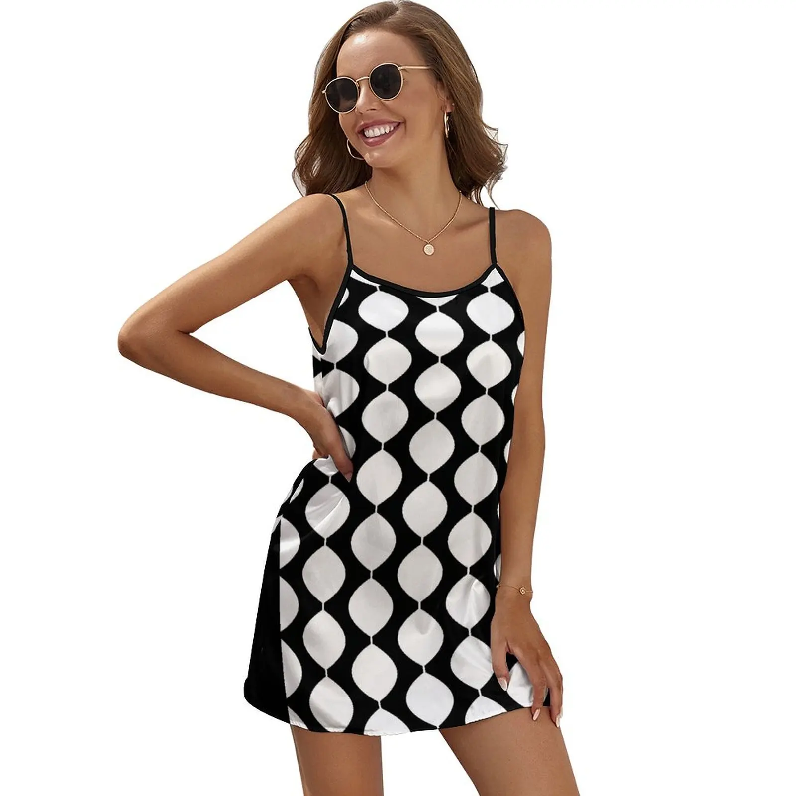 

Женское вечернее платье среднего века, белое платье без рукавов с волнистым узором в стиле ретро 60-х годов, элегантные шикарные свадебные вечерние платья