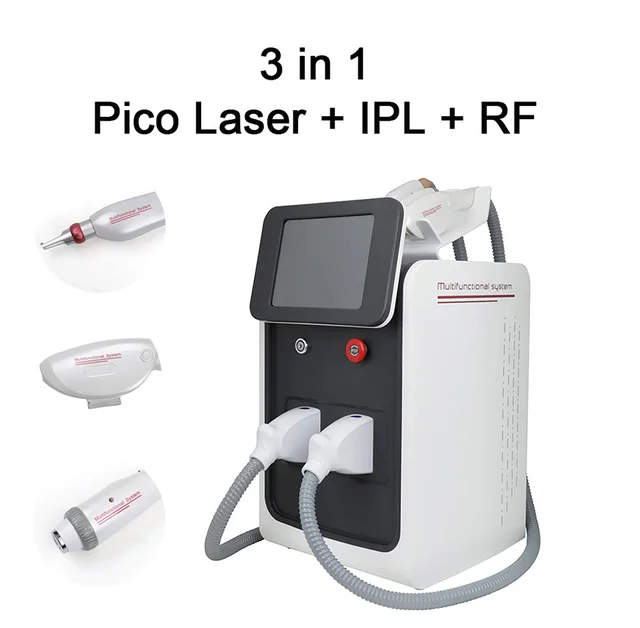 Factory Price 3 in 1 Multifunctional IPL Nd Yag Laser Hair Removal