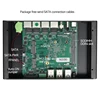 Fanless Industrial Mini PC Intel N100 Processor 4x 2.5G Ethernet Mini-PCIE Expansion WiFi 4G SIM Support Windows Linux Openwrt 3