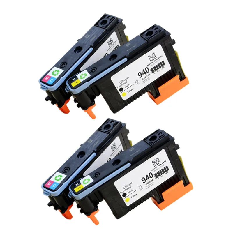 HP 940 Printhead C4901A CM - Dual Inkjet For OfficeJet Pro 8000 8500 Series - Cyan, Magenta, Yellow, Black