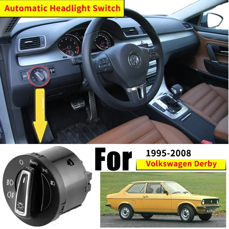 For-Volkswagen-VW-Derby-1995-2008-Headlight-Automatic-Switch-Car ...