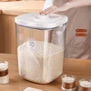 Seal Rice Bucket Vacuum Rice Buckets Cat Food Bucket Pet Food Storage Bucket Dust-proof Grain Jar Glass Jar Home Storage Box 4