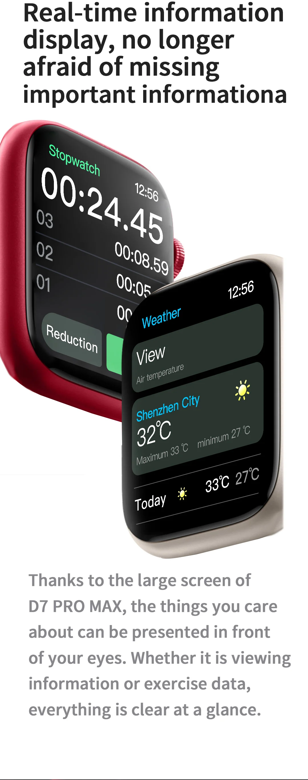 2022 Men Smartwatch D7 Pro Max Wireless Charge Bluetooth Call Blood Glucose Series 7 IWO Smart Watch Men Women PK Watch Series 6