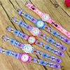 New 3D Colorful Butterfly Children Watch Soft Silicone Strap Rainbow Color Dial Fashion Sports Quartz Watches for Kid Boys Girls 6