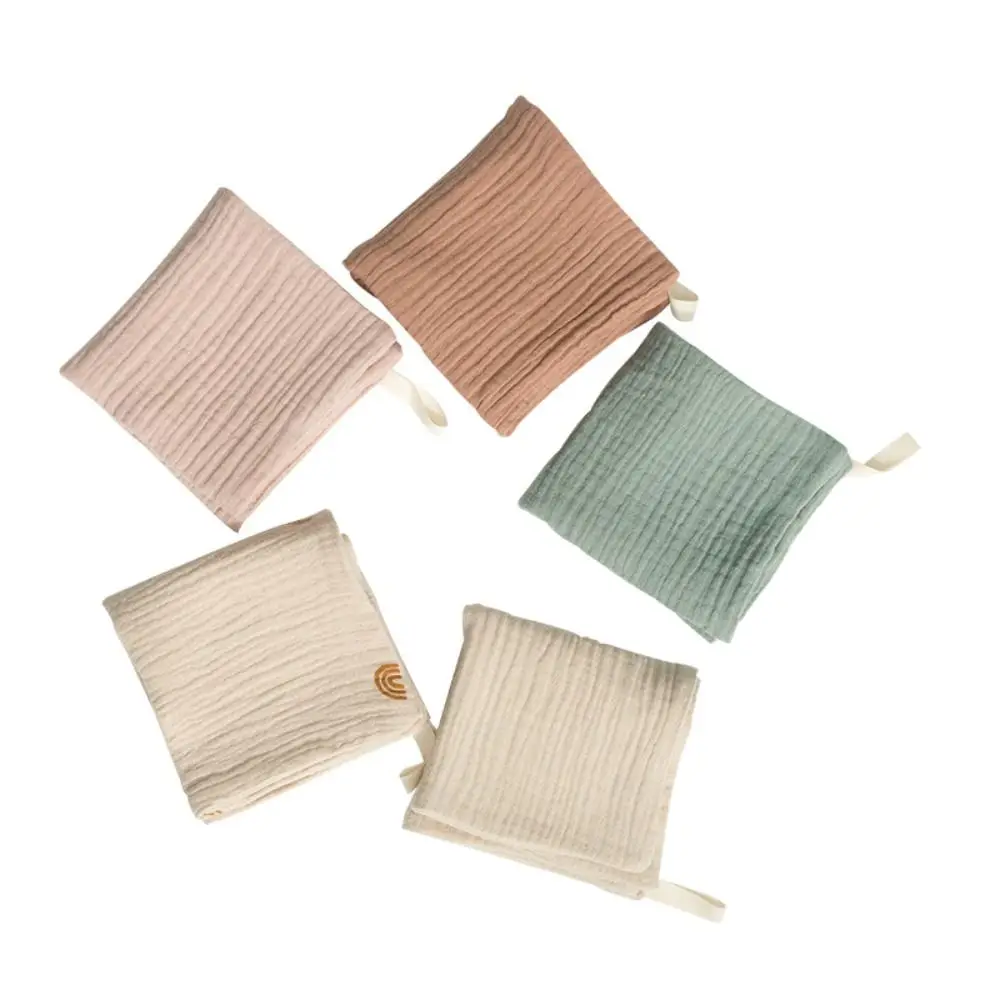 Cotton Baby Muslin Washcloths Soft Random Color