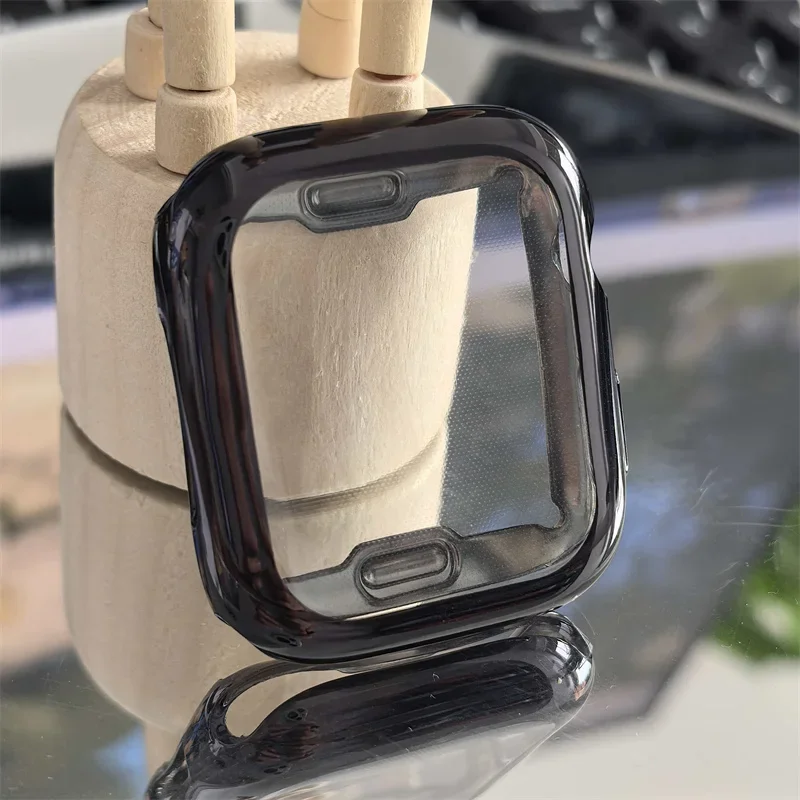 Premium TPU Apple Watch Bumper Case with Screen Protector - Durable and Stylish Protective Cover