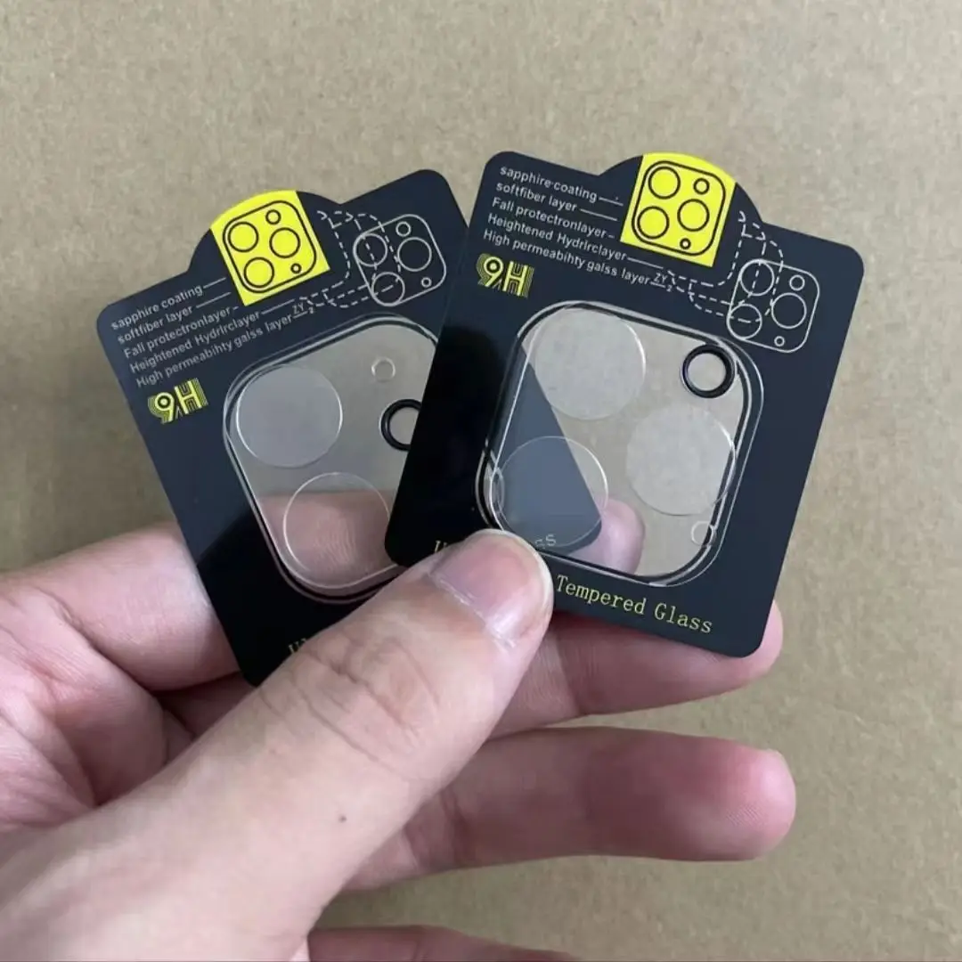 IPhone 15 Pro 2-in-1 Set Tempered Glass Screen Protector - 9H & Camera Lens - Foto 2