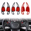 2Pcs Car Steering Wheel Paddle ABS Shifter Gear Shift Paddles Extension For Audi A1 A3 A5 A8 S4 SQ5 Q2 Q7 TTS A4L A7 R8 Q5L 2
