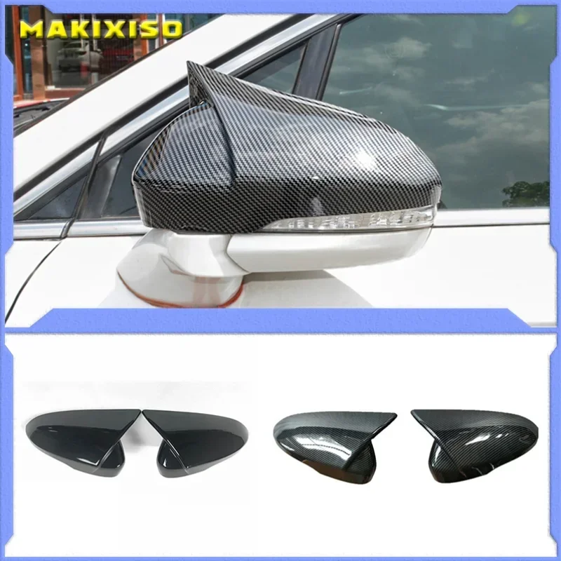 

Black Side Wing Mirror Caps For FORD MONDEO MK5 2014-2019 MKV 5 Covers 2015 2016 2017 2018