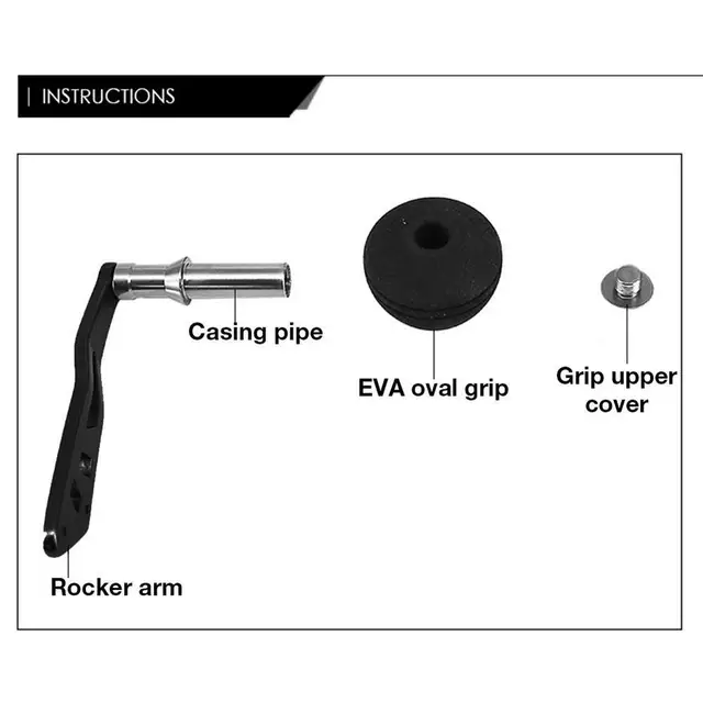 Generico Maniglia Per Mulinello Da - Impugnatura A Doppia