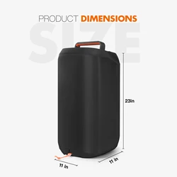 Portable Speaker Lycra Dust Case - UL Storage Bag and Party Speaker Carry Cover (For JBL 110 120)