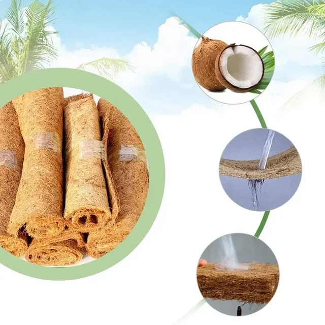 Natural Coco Fiber Pet Coir Mat Coconut Fiber Reptile Carpet for Lizards Turtles Snakes Iguana, Gecko, Bearded Dragon, Tortoises 4