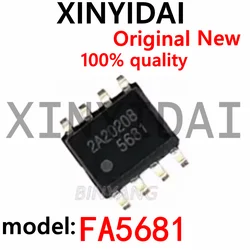 5 - Piece SOP8 Integrated Circuit Set - Brand New (FA5681)
