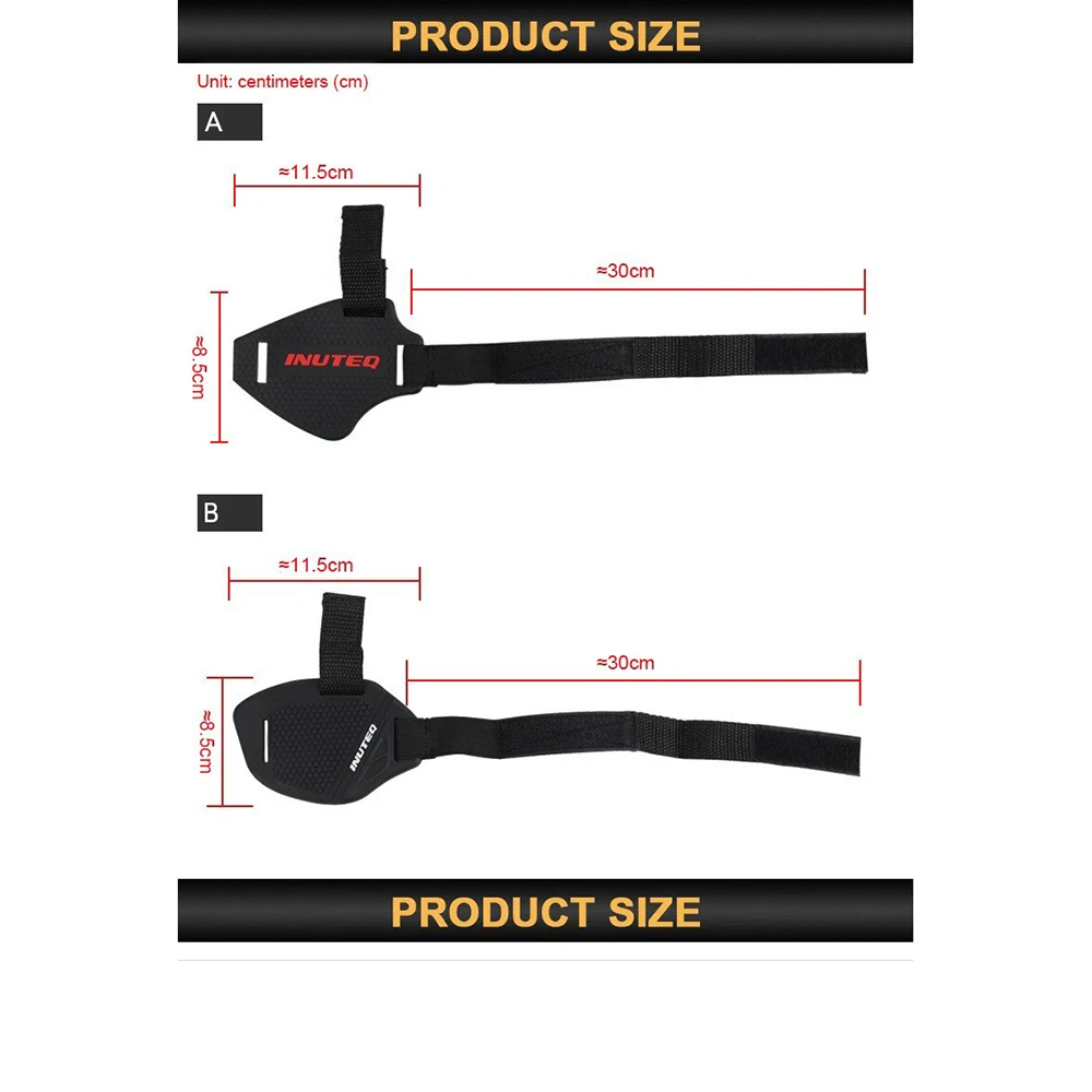 Motorcycle Shift Pad Rubber Boot Protective Cover Adjustable Shifter Shield Anti Slip Pad Shoe Cover Protection motorcycle shift pad