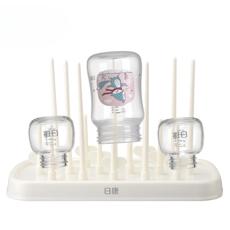 Simple Bottle Holder, Baby Bottle Drying Rack, Cup Draining Filter Drying Rack, Removable Combination of Easy To Clean Storage
