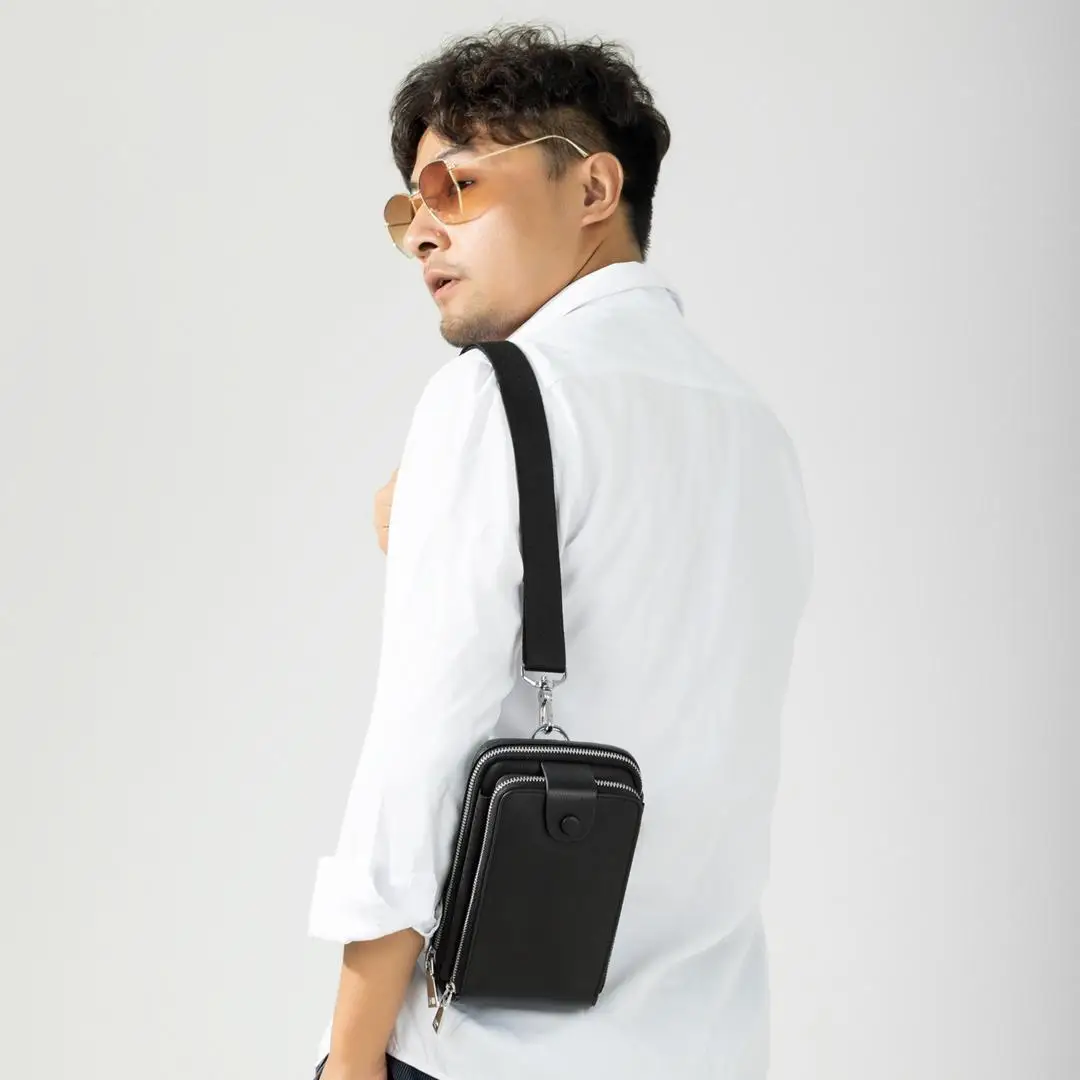 Xiaomi TANJIEZHE Chest Bag Multifunction Crossbody Shoulder Messenger Bags Lightweight  Waterproof ID Credit Bank Card Holder 6