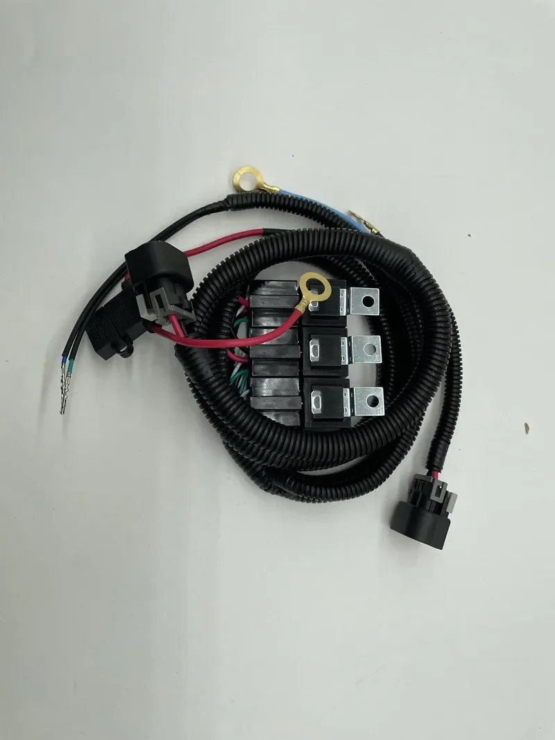 7L5533A226T Electric ECU Control Dual Fan Upgrade Wiring Connector Harness For Chevrolet GMC Silverado Tahoe Sierra Yukon XL
