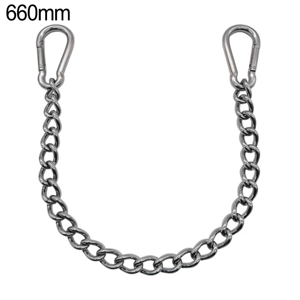 Boxing Training Punch Bag Chain Punch Bag Chain With Hook Boxing Accessories Hangers White Chrome Plating