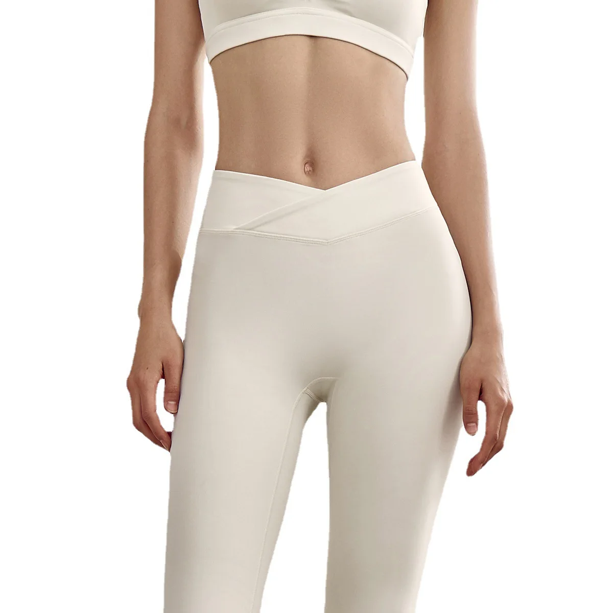 

Women Leggings No Middle Line Nylon Seamless Sport Pants Quick Dry Gym Workout Legging Women 2022 Autumn Yoga Pants