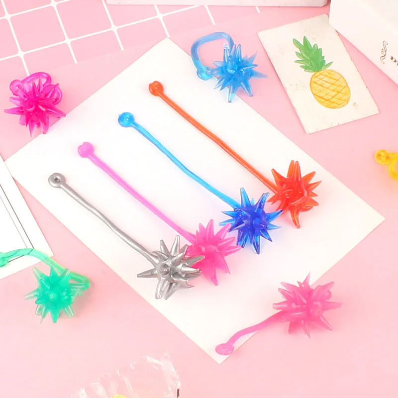 

20 шт. Забавный липкий метеоритный молоток для скалолазания, липкие игрушки для гандбола, детские подарки на день рождения, технические филлеры, пакет Goodie