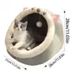 Deep Sleep Cat Bed Cartoon Pet Bed Foldable Removable Washable Pet Sleeping Bed for Small Dog Mat Bag Cave Cats Bed 6