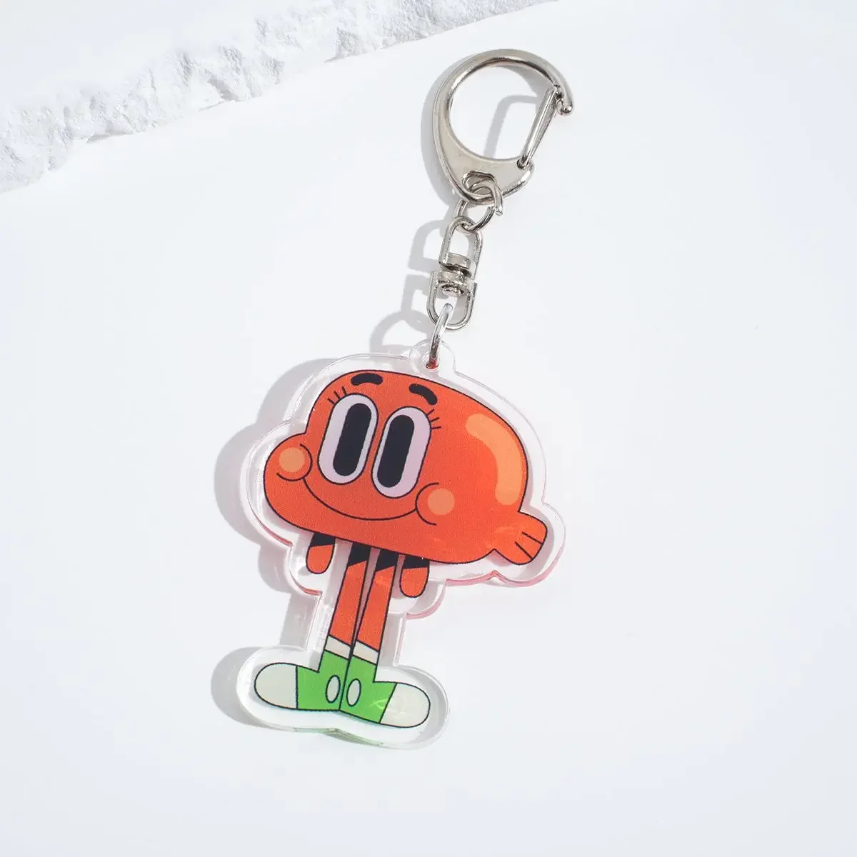 Acrylic Cartoon Anime Pendant Keychains Holder Car Key Chain Key Ring Phone Bag Hanging Jewelry Gifts Accessories anime keychain game keychain mini sword keychain anime keychain pendant ghost keychain