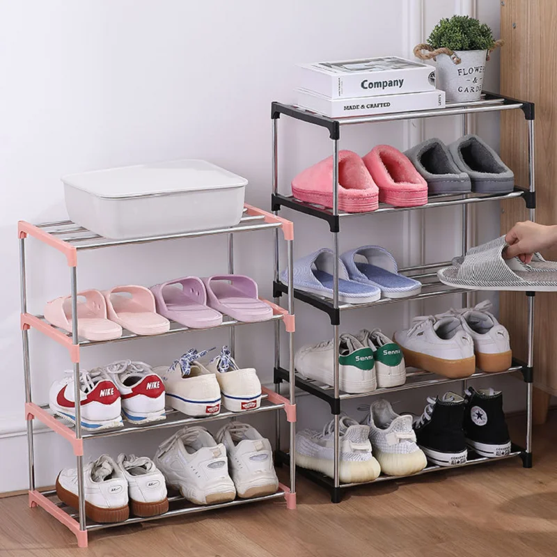 Shoe Rack Organizer For Entryway,stack Able Detachable Standing Shoe Racks