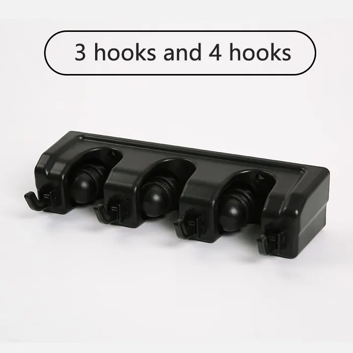 Wall Mounted Mop Holder 3/4 Position 8