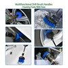 Drill Brush Attachment Set Spare Parts Accessories 27-Piece Electric Scrubber Cleaning Kit For Tub, Extension Attachment 2