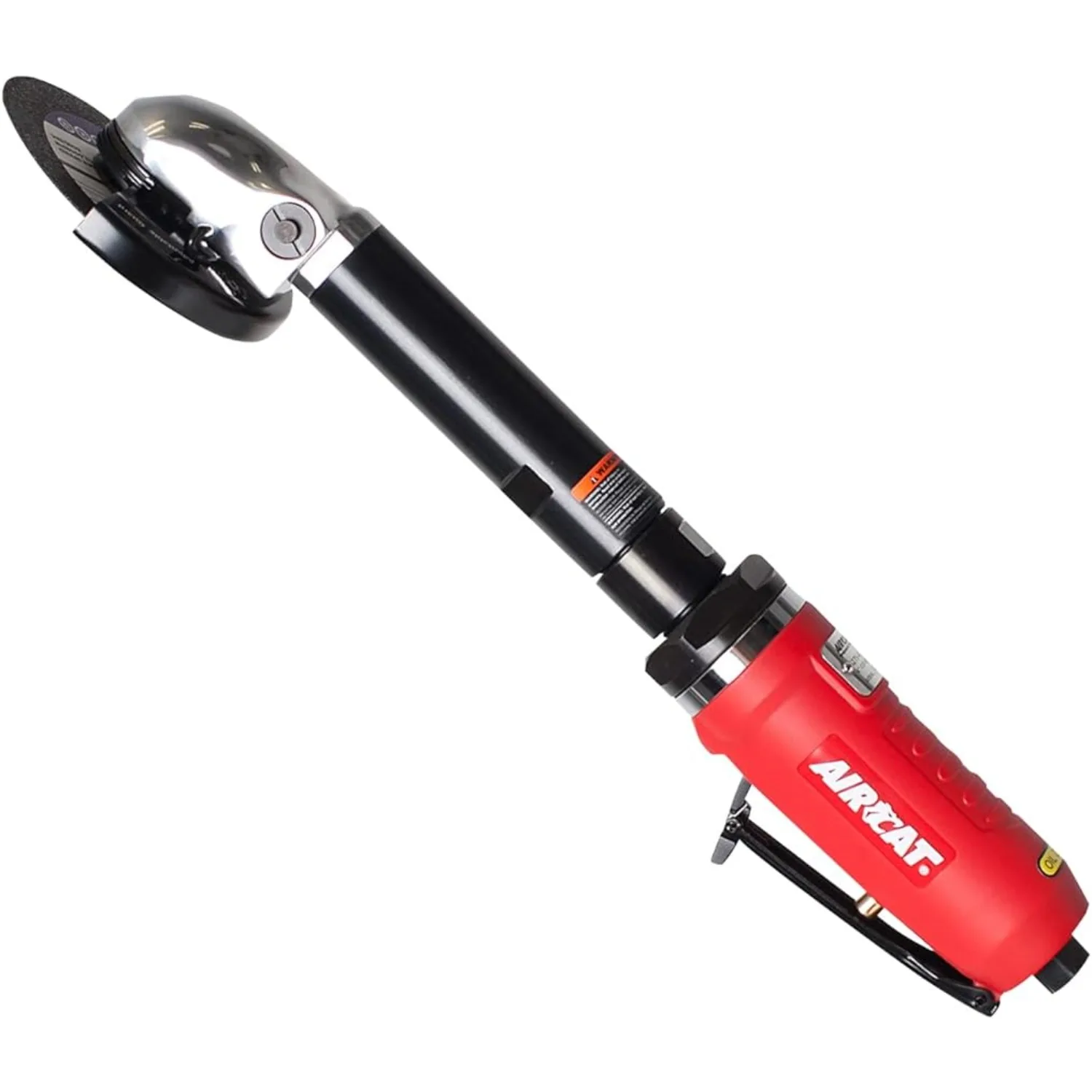

AIRCAT Pneumatic Tools 6275-A 1.0 HP 4-Inch Extended Inside Cut-Off Tool with Spindle Lock 14,000 RPM