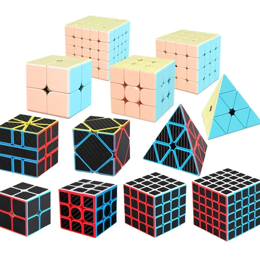 D-FantiX Ensemble de Cubes de Vitesse, Moyu Meilong MF2S 2x2 MF3S 3x3 MF4S 4x4 MF5S 5x5 Ensemble