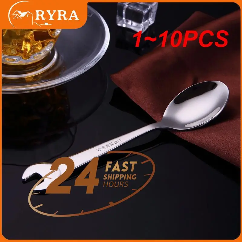 

Ложка-гаечный ключ из нержавеющей стали, 1-10 шт.