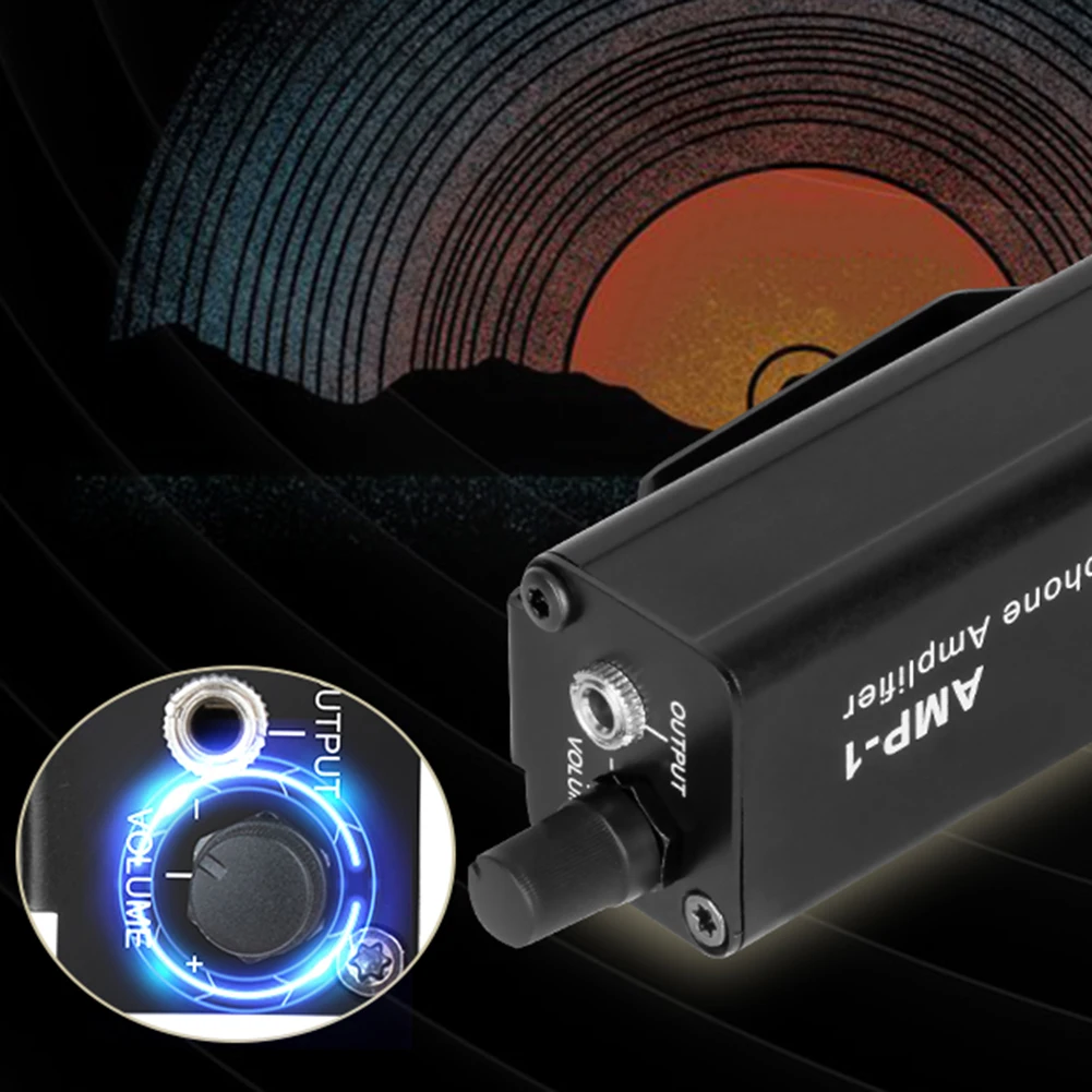 미니 휴대용 헤드폰 앰프, XLR 3.5mm 오디오 인터페이스, 무대 공연 스튜디오에 사용