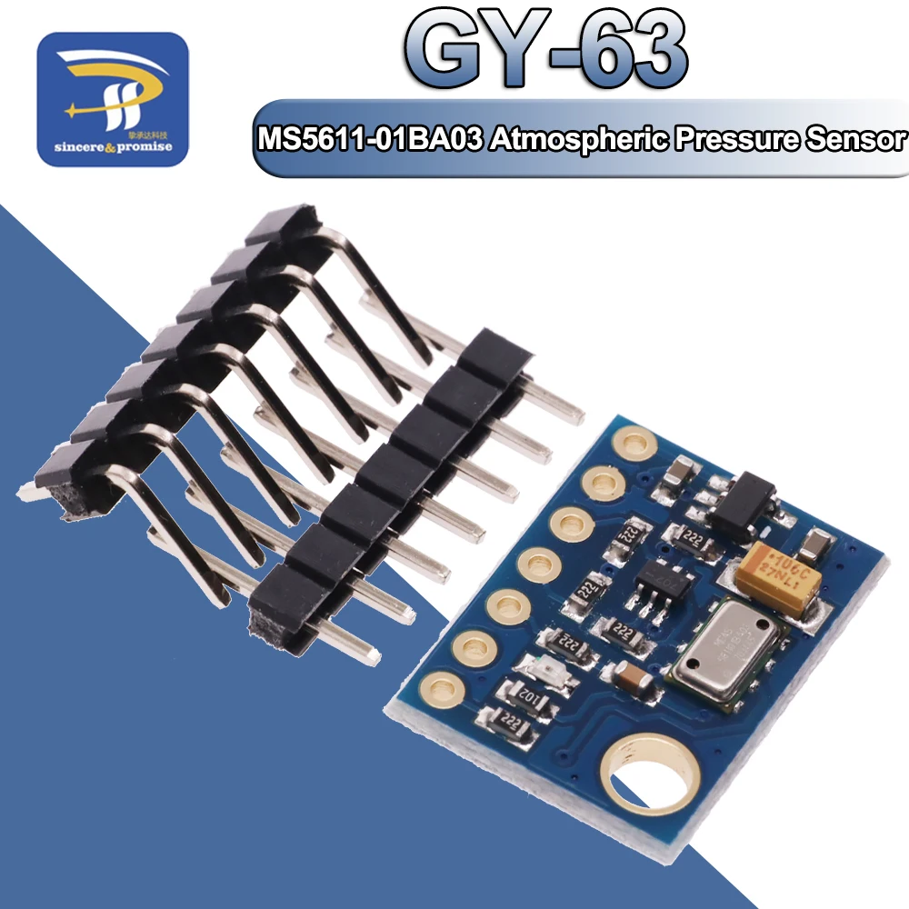 MS561101BA03GY63GY63MS5611AtmosphericPressureSensorModule