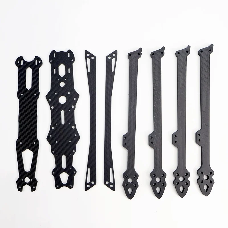 Détail des bras renforcés du Kit Châssis Mark4 V2 pour drone FPV course freestyle