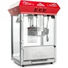 Olde Midway Bar Style Popcorn Machine Maker Popper with 8-Ounce Kettle - Red 1
