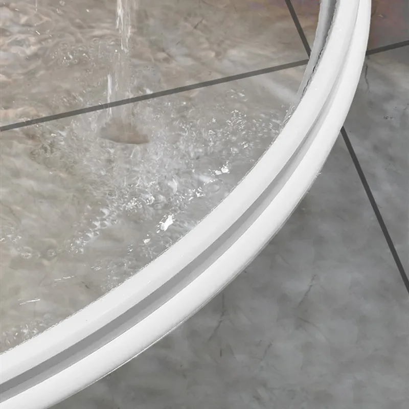 Description Picture 3 of itemSilicone Bathroom Water Stopper Blocker Shower Dam Non-slip Dry and Wet Separation Flood Barrier Door Bottom Sealing Strip