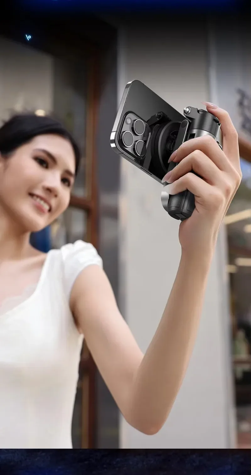 Magnetic Bluetooth Selfie Stick Tripod For Iphone And Android Phones_voghion.com