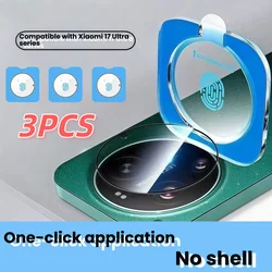 3 - Pack Full Coverage Rear Camera Protector with Instant Application - 3PCS (For Xiaomi 17Ultra)