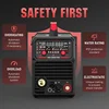 YESWELDER 205Amp 110/220V Aluminum MIG Welder, MIG-205DS-PRO Gas MIG/Flux Core MIG/Spool Torch/Lift TIG 5