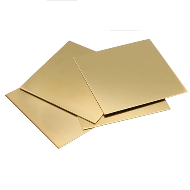

1mm Thick H62 DIY Brass Sheet Plate Block,Customized
