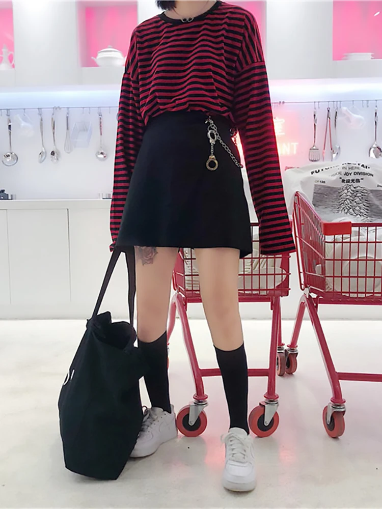 24hour Fast Shipping】Women New Fashion Brand Vintage Black
