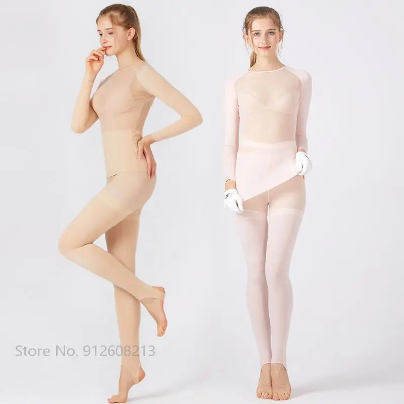 Swan Love Golf Breathable Tops Ladies Summer Ice Silk Sun Protection Golf Shirt Women Skinny Leggings Slim Stocking Sports Pants