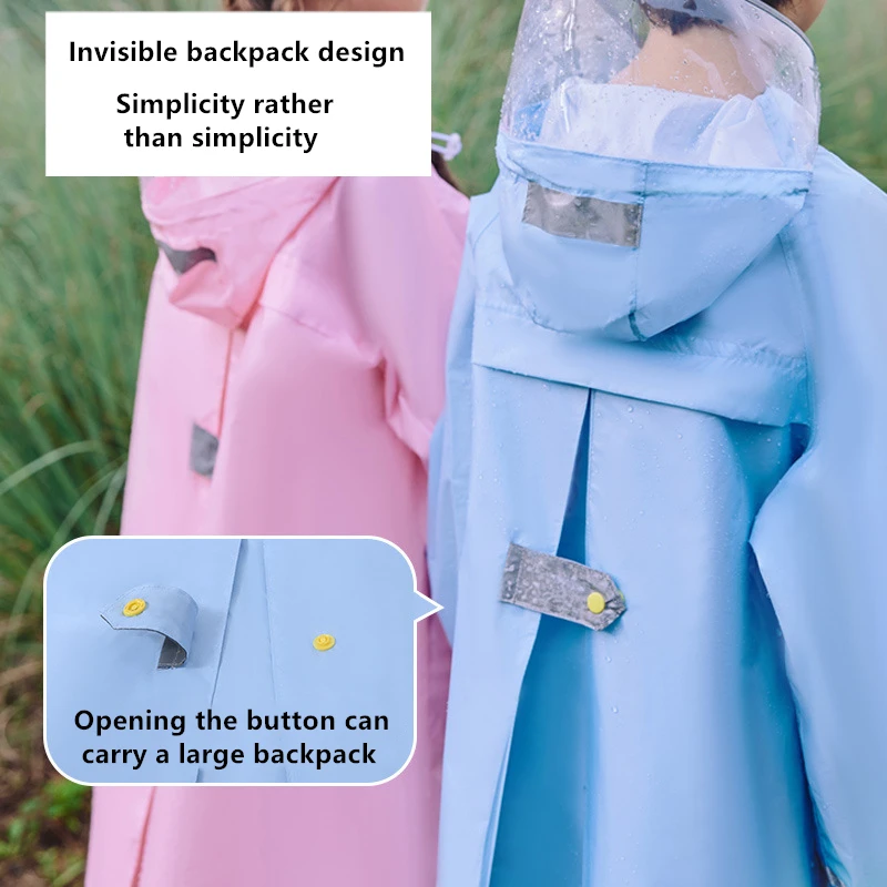 3-20T Kids Boys Girls Rain Jakets Coat Autumn Winter Outerwear Waterproof Hooded with Zipper Design Windbreaker raincoat poncho