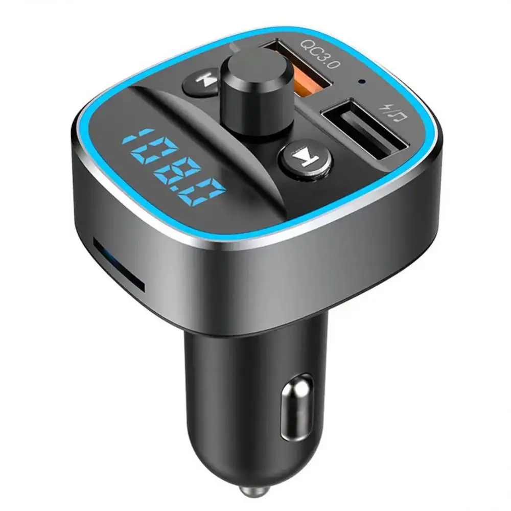 Q1 Q7 Bluetooth Car Charger Car FM Transmitter Wireless Radio Car Receiver Adapter  Dual USB Charger Hands Free Mp3 Player - AliExpress