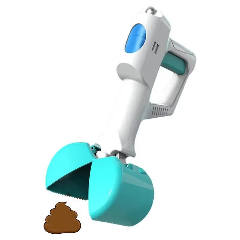 

Pooper Scooper Portable Heavy Duty Jaw Clamp Shovel With Long Handle For Dog Poop Durable Poop Scooper For Dog Cat Waste Shovel