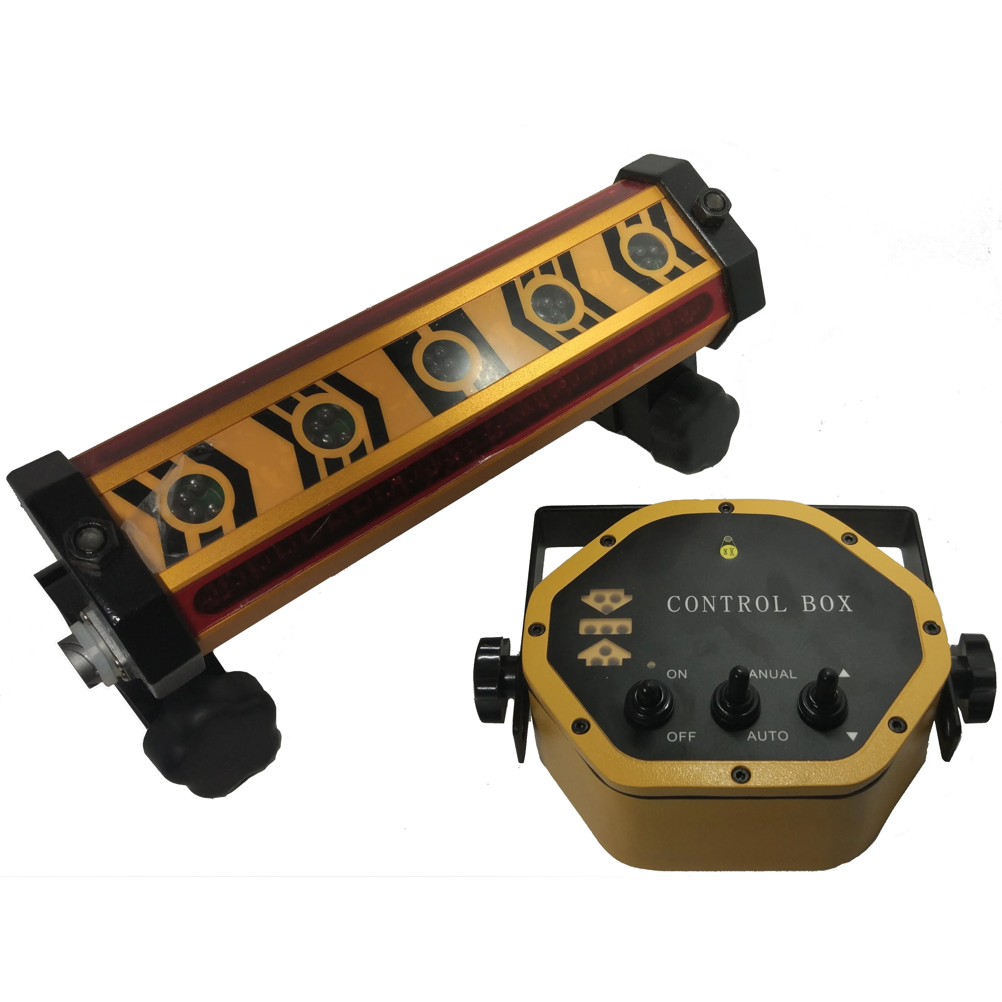 Heipoe YD998-H2 red beam Rotating laser receiver & controller High precision rotary laser level engineering receiver set
