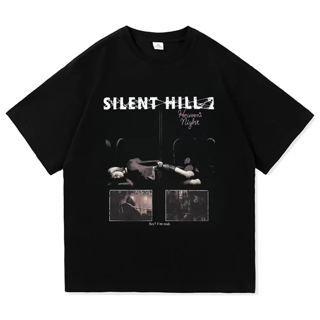 Men's Pyramid Head Silent Hill Round Neck Tees New Arrival T-Shirt T Shirts Cotton Tops Funny Short Sleeve 1