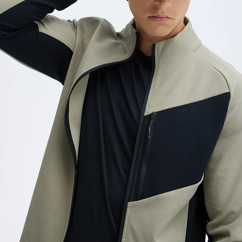 Outdoor quick-drying sports jacket jacket stand collar loose long sleeve breathable casual zipper top