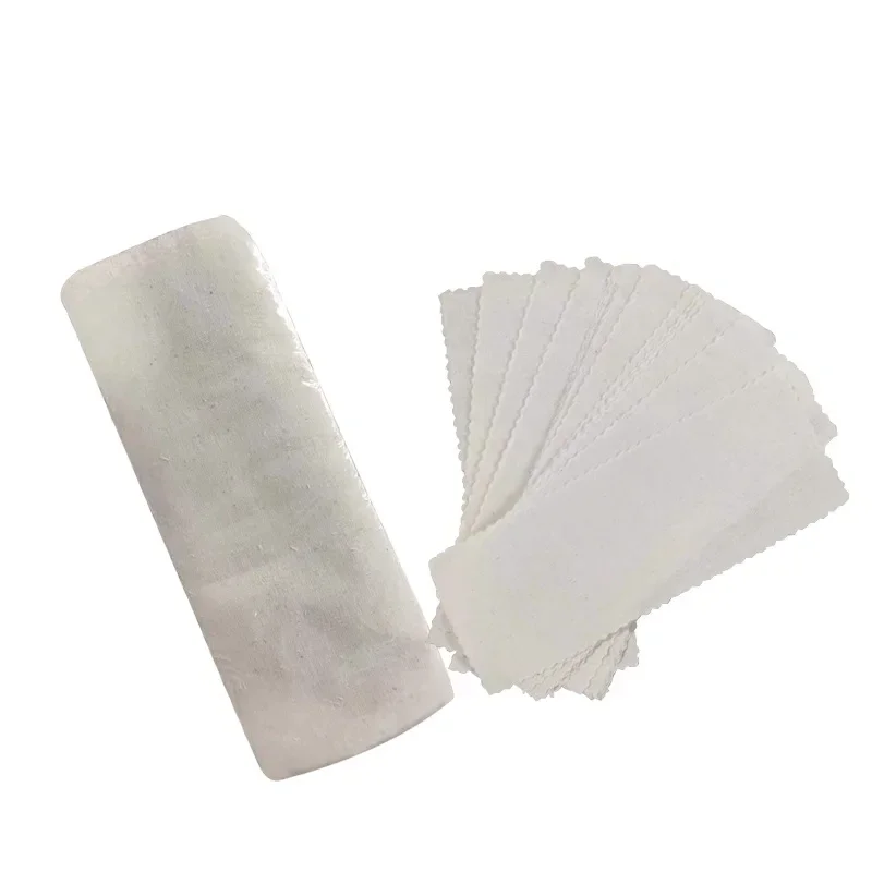 Wax Paper Including Clean Cotton Towel Mild Depilation Beeswax Cream Tear Wax Paper Depilation Leg Armpit Body 100 Pcs
